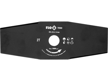 NÓŻ 2-RAMIENNY DO KOSY 250 MM / 25,4 MM