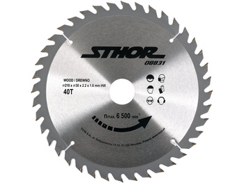 PIŁA TARCZOWA Z WĘGLIKIEM 210X40X30