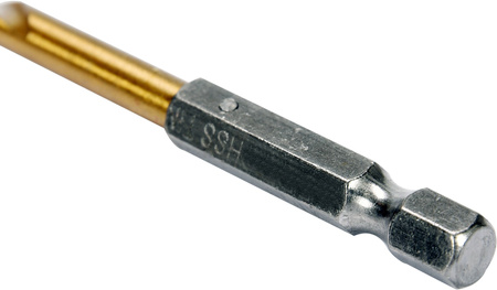WIERTŁO DO METALU HSS-TiN 6,0MM HEX