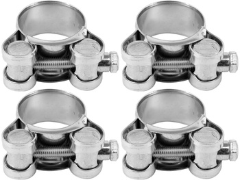 OBEJMA, OPASKA ŚRUBOWA, ZACISKOWA OCYNKOWANA GBS W1 23-25MM, 4SZT.