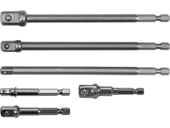 ADAPTER HEX DO NASADEK-1/4, 3/8, 1/2 6SZT.