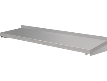 PÓŁKA WISZĄCA REG. Z RANTEM PODWÓJNA 1200X300X350MM