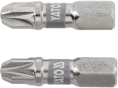 BITY 1/4"X25 MM PZ3 2 SZT NI