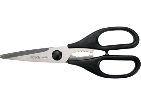 NOŻYCZKI KUCHENNE ROZKŁADANE Z DZIADKIEM DO ORZECHÓW