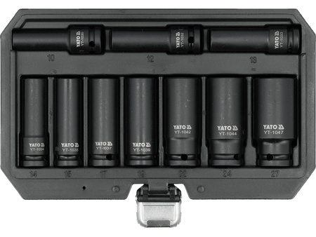 ZESTAW NASADEK UDAROWYCH DŁUGICH 1/2"