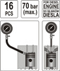 MIERNIK CIŚNIENIA SPRĘŻANIA DIESEL 16 CZ