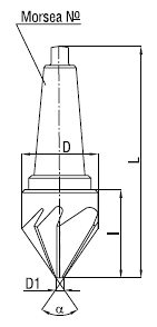 Pogłębiacz stożkowy NWSB 25.0/90" 8Z