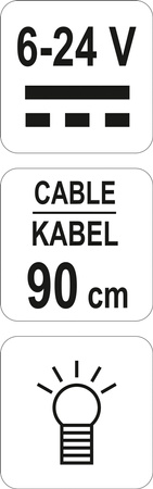 SAMOCH.PRÓBNIK NAPIĘCIA 6-24V KABEL 90CM