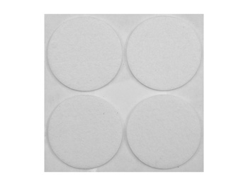 PODKŁADKI FILCOWE ? 40 MM BIAŁE