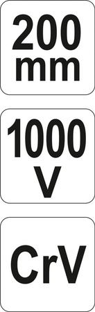 SZCZYPCE UNIWERSALNE 200MM VDE