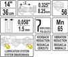 ŁAŃCUCH TNĄCY DO PILARKI 13" .325