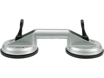 UCHWYT ALUMINIOWY DO SZYB 2X115 MM