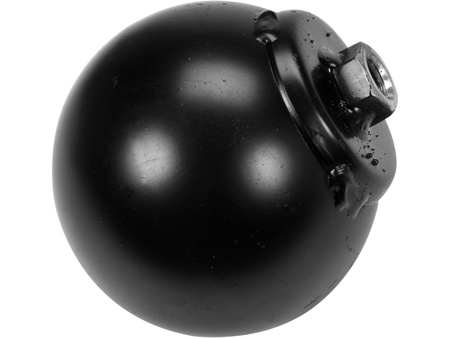 KULA KOMINIARSKA, KOMINOWA, STALOWA 1,8KG Z GWINTEM WEWNĘTRZNYM M12