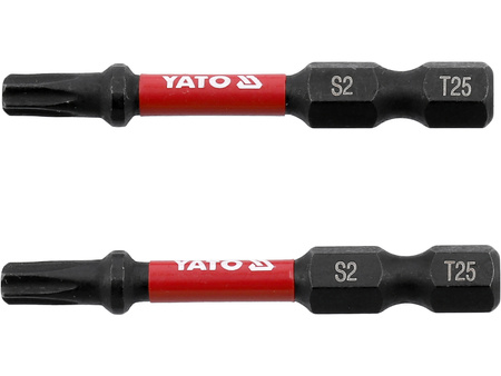 BITY UDAROWE 1/4"X50 MM T25 2 SZT