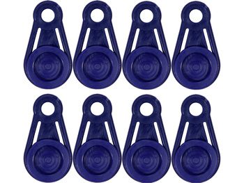 UCHWYT DO MOCOWANIA PLANDEK, KOREK I OBEJMA, ZESTAW 8 SZT.