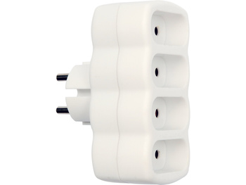 ROZGAŁĘŹNIK 4 GNIAZDA PŁASKIE