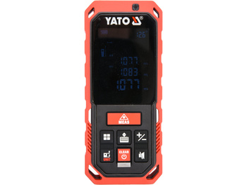 DALMIERZ LASEROWY DO POMIARÓW ODLEGŁOŚCI W ZAKRESIE 0,2-60M, FUNKCJE POMIARU CIĄGŁEGO, OBLICZANIA POWIERZCHNI I KUBATURY, 3 TYP