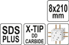 WIERTŁO SDS PLUS PREMIUM 8MM/210MM