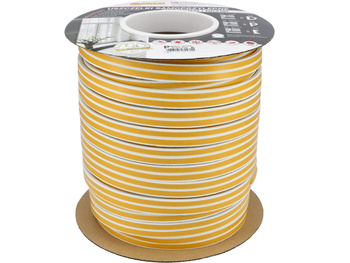 USZCZELKA DO OKIEN I DRZWI, EPDM, TYP P, BIAŁA, 100M