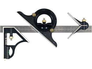 KĄTOWNIK WIELOFUNKCYJNY 300 MM                 Z KĄTOMIERZEM I KĄTOWNIKIEM CENTRUJĄCYM