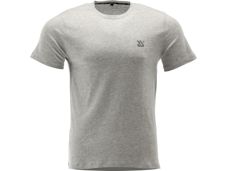 KOSZULKA T-SHIRT BASIC SZARY MELANŻ ROZM. L