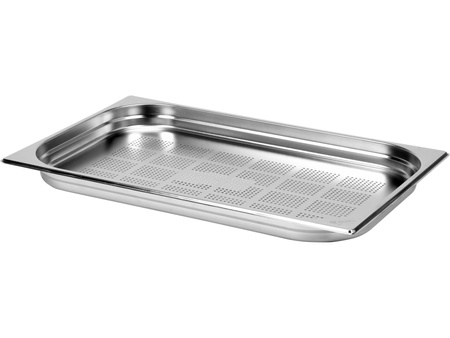 POJEMNIK PERFOROWANY ZE STALI NIERDZEWNEJ GN 1/1 40