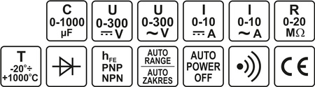 MIERNIK CYFROWY, AUTOMATYCZNY ZAKRES