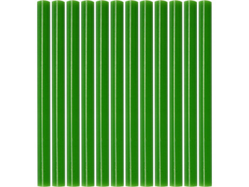 KLEJ TERMOTOPLIWY UNIWERSALNY 7,2X100MM 12SZT ZIELONY