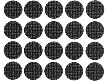 PODKŁADKI ANTYPOŚLIZGOWE 20 MM CZARNE