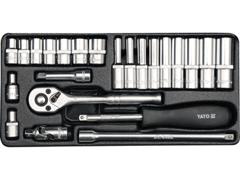 ZESTAW NARZĘDZIOWY 1/4'', 23 SZT.