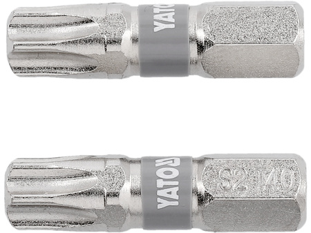 BITY 1/4"X25 MM T40 2 SZT NI