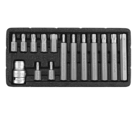 KLUCZE SPECJ.TORX SECURITY T20-T55 15CZ.