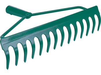 GRABIE METALOWE KABŁĄKOWE 360MM 14 ZĘBÓW