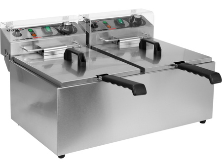 FRYTOWNICA PODWÓJNA 2X8L 2X3,3KW