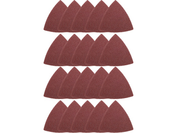 ZESTAW PAPIERÓW ŚCIERNYCH 80 MM DO NARZĘDZIA WIELOFUNKCYJNEGO (P80 10 SZT., P120 5 SZT., P240 5 SZT.) / 20 SZT.