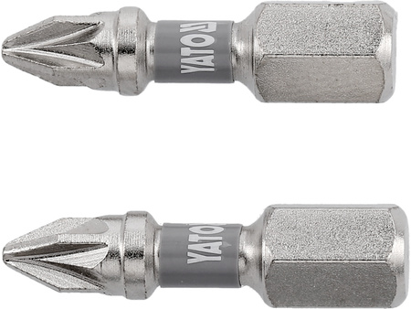 BITY 1/4"X25 MM PZ1 2 SZT NI