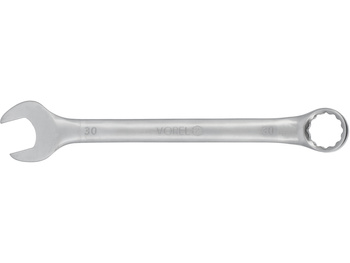 KLUCZ PŁASKO-OCZKOWY C-V 30MM SATYNA
