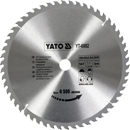 TARCZA WIDIOWA 350X54TX30 MM