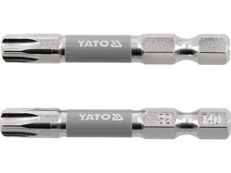 BITY 1/4"X50 MM T40 2 SZT NI