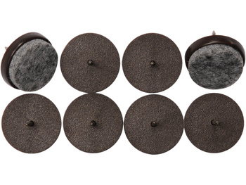 PODKŁADKI PLASTIKOWO FILCOWE NA GWÓŹDŹ 30MM 8SZT.