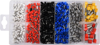 ZESTAW KOŃCÓWEK I KONEKTORÓW KABLOWYCH