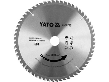 TARCZA WIDIOWA DO DREWNA 255X60TX30MM DLA YT-82171;YT-82173;YT-82165