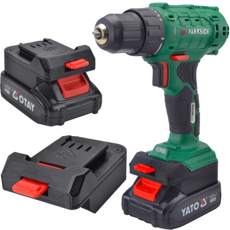 ADAPTER Z NARZĘDZIA PARKSIDE X20V NA AKU YATO 18V