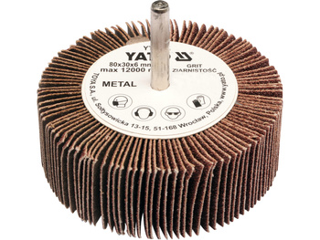 ŚCIERNICA LISTKOWA TRZPIENIOWA 80X30X6 P80