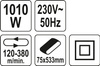 SZLIFIERKA TAŚMOWA 1010W 75MM X 533MM