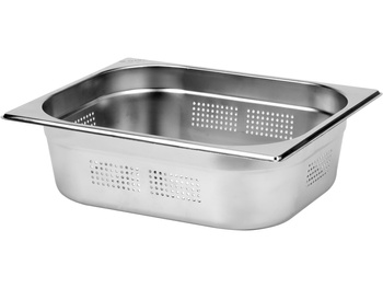 POJEMNIK PERFOROWANY GN ZE STALI NIERDZEWNEJ 1/2 100