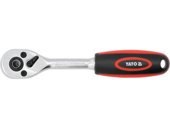 GRZECHOTKA PROSTA Z PŁASKĄ RĘKOJEŚCIĄ 1/4" 90T