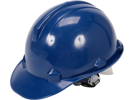 KASK OCHRONNY NIEBIESKI HDPE