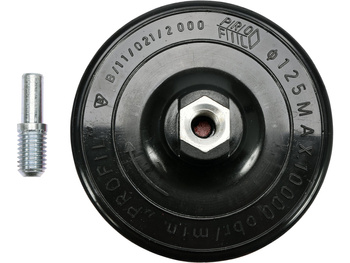 EURO DYSK DO KĄTÓWKI I WIERTARKI 125MM Z TRZPIENIEM