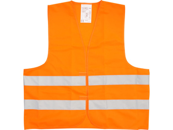 KAMIZELKA OSTRZEGAWCZA ORANGE ROZM. 2XL